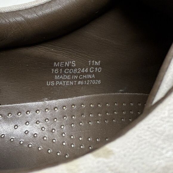 Cole Haan Air Conner Shoes Mens 11 M Gray Leather Casual Comfort Sneakers - Picture 14 of 16